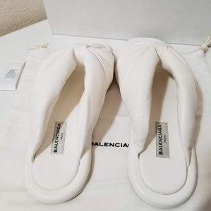 balenciaga bow slides